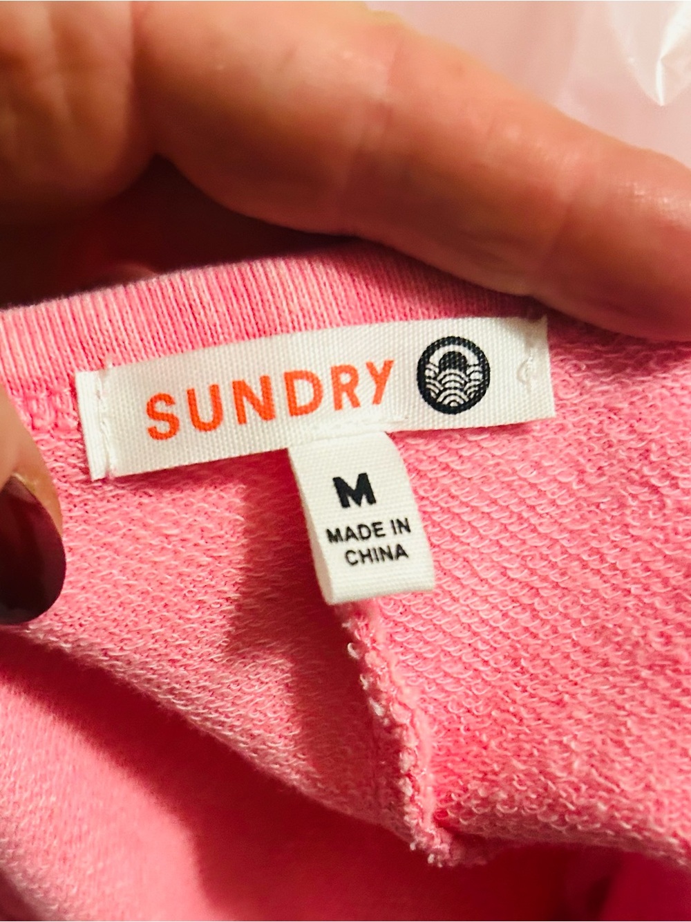 Sundry Women’s Washed Pink Spaghetti Strap Short Jumpsuit Romper M NWT - Picture 7 of 7